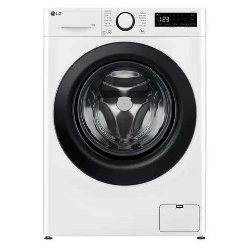 LG AI DD F4WR513SBW 13 kg skalbimo mašina image 1