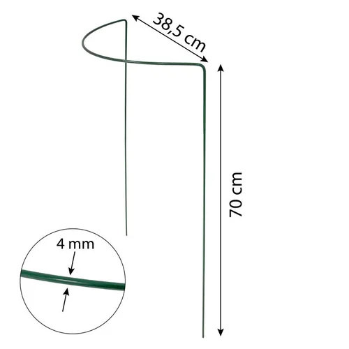 Metalinė augalų atrama, 70 cm image 2
