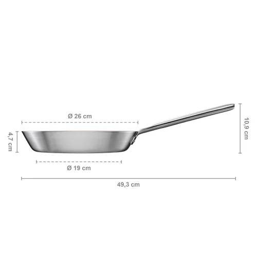 Norden plieninė keptuvė 26 cm image 3