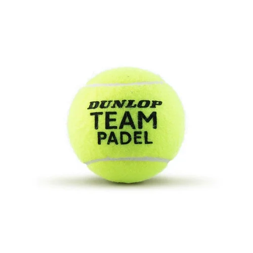 Dunlop TEAM padelio kamuoliukų rinkinys, Žalia, 3 vnt. image 3