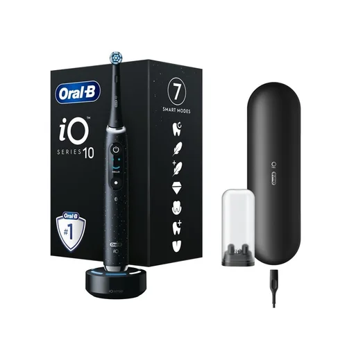 Oral-B iO Series 10 Elektrinis Dantų Šepetėlis, Juodas image 1