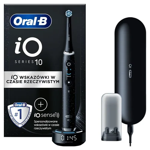 Oral-B iO Series 10 Elektrinis Dantų Šepetėlis, Juodas image 2