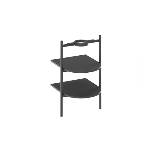 RAVAK CS Yard 40 cm matinė juoda spintelė po praustuvu image 3