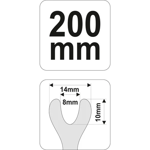 YATO Svirtis apdailos detalėms nuimti 200 mm image 3