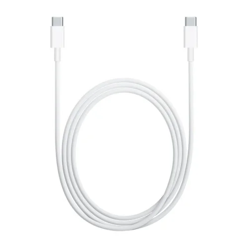 Apple MM093ZM/A USB Kabelis USB-C į USB-C, 1 m, Balta image 2