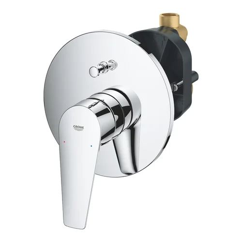 GROHE BauEdge potinkinis dviejų pajungimų dušo maišytuvas su potinkine dalimi image 2