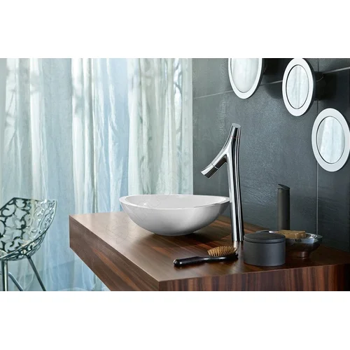 Hansgrohe Axor Starck Organic 170 aukštas praustuvo maišytuvas Braižytos bronzos image 2