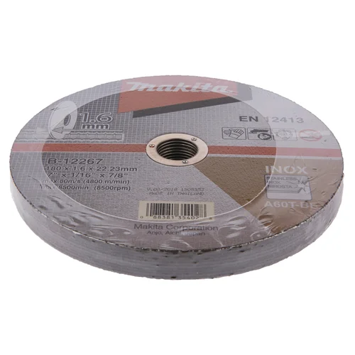 Makita B-12267 Pjovimo diskas, 180 x 1,6 mm, RST/ metalui image 2