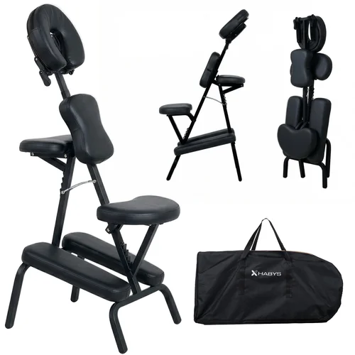 Habys Flexo Comfy Base K501 juoda masažo kėdė image 1