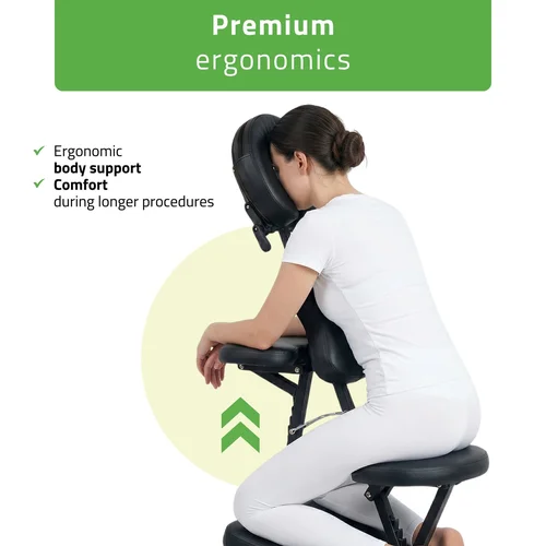 Habys Flexo Comfy Base K501 juoda masažo kėdė image 3