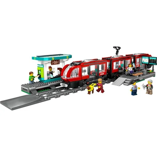 LEGO City Miesto tramvajus ir stotelė 60423 image 3