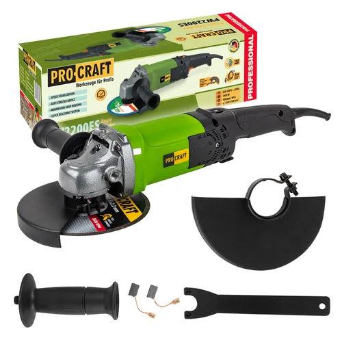 ProCraft PW2200ES kampinis šlifuoklis, 180 mm disko skersmuo image 1
