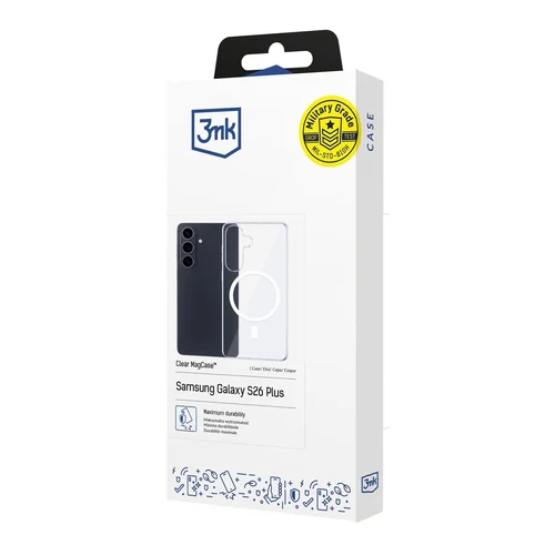 Dėklas 3mk Clear MagCase Samsung S947 S26 Plus image 2
