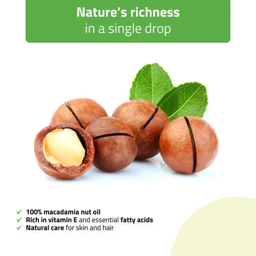 Habys Nature Silky Macadamia masažo aliejus 500 ml image 3