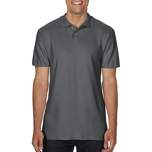 Gildan 64800 Vyriški polo marškinėliai XL Charcoal image 3