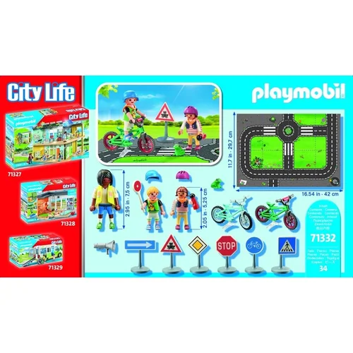 Playmobil Traffic Education 71332 plastikas image 3