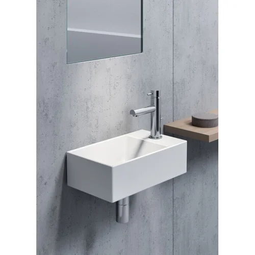 GSI Kube X 40 Pakabinamas Praustuvas Balta matinė image 1