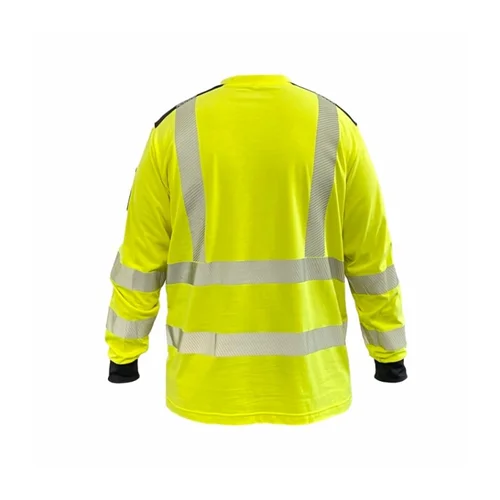 BoSafety MULTISAFE-TS-C3-0400 III Kat. Hi-Vis Class 3 4XL Hi-Vis Geltona image 2