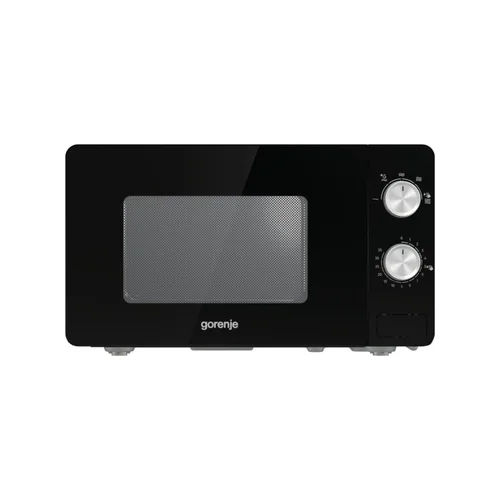 GORENJE MO20E1B mikrobangų krosnelė, Juoda, 20 L image 1