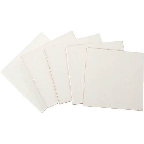 Drobės lentos 10 x 10 cm, 5 vnt image 1