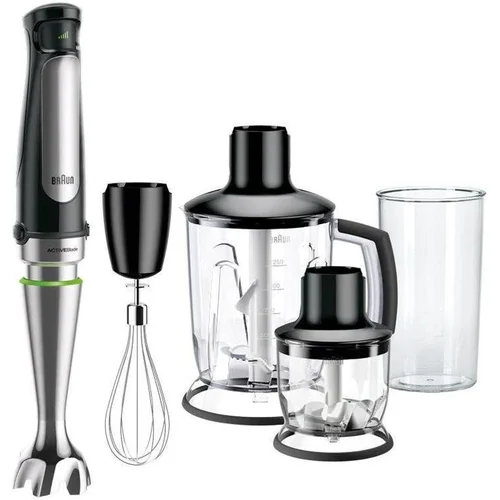 Braun MQ7045 trintuvas, juodas/nerūdijančio plieno image 1