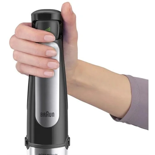 Braun MQ7045 trintuvas, juodas/nerūdijančio plieno image 3