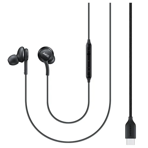 Samsung AKG EO-IC100BBEGEU Type-C juodos ausinės image 1