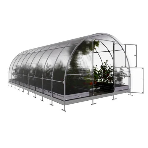 Arkinis šiltnamis KLASIKA TUBE 3x6 m, 18 m2, 4 mm danga image 1