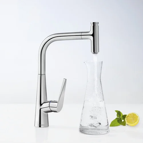 Hansgrohe Talis Select S virtuvinis maišytuvas, nerūdijančio plieno image 1