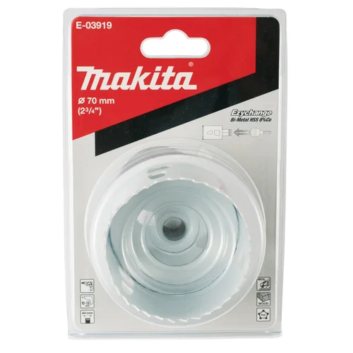 Makita E-03919 EZYCHANGE Bi-Metal gręžimo karūna 70 mm image 3