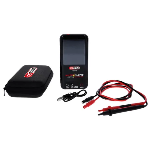 KS Tools Skaitmeninis multimetras su antgaliais image 2
