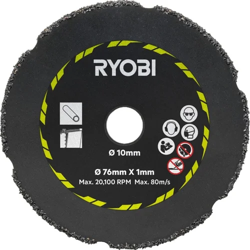 RYOBI RAKCOT03 pjovimo diskų komplektas 76x10mm, 3 Vnt. image 2