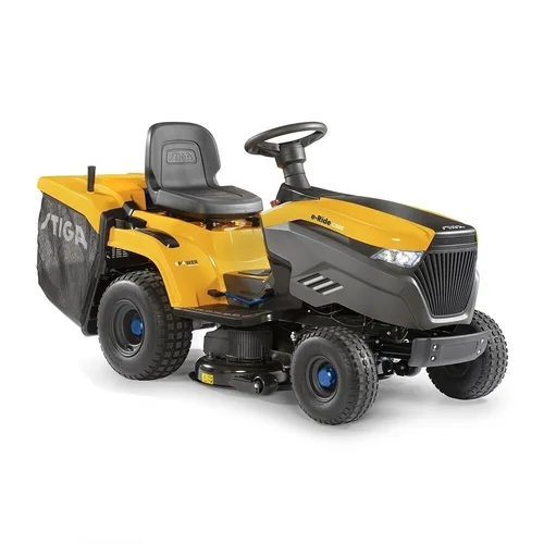 STIGA e-Ride C300 Akumuliatorinis sodo traktoriukas image 1