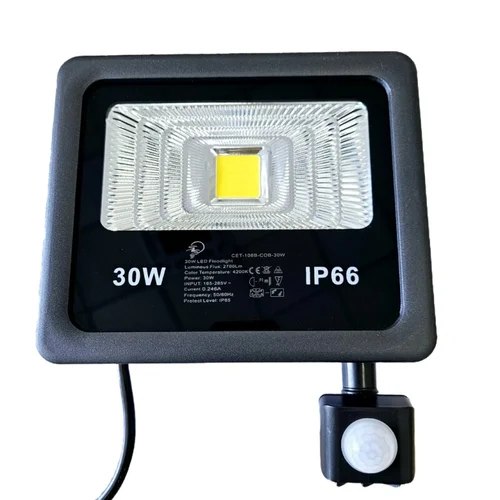 LED prožektorius COB su judėsio davikliu, 30W image 1