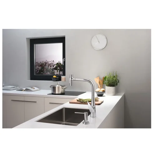 Hansgrohe Talis Select M51 73867000 virtuvinis maišytuvas Nerūdijančio plieno atspalvis image 3