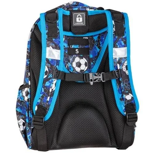 CoolPack Soccer kuprinė 25 L, Žydra/Mėlyna image 3