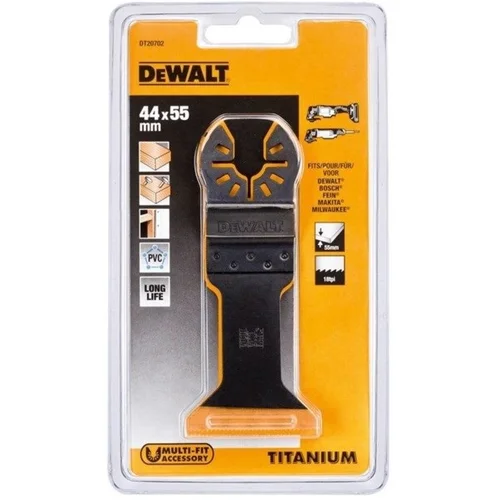 DeWalt DT20702 daugiafunkcinio įrankio geležtė, 44 x 55 mm image 2