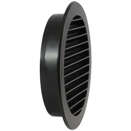 Ventiliacinės grotelės VR125M, 125 mm Juoda image 2