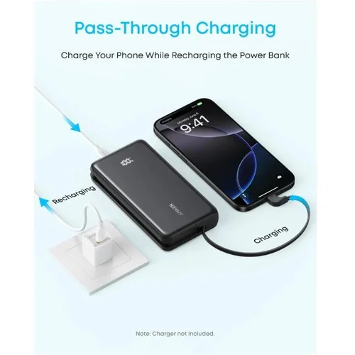Anker Zolo 20K 22.5W USB-C Juoda image 3