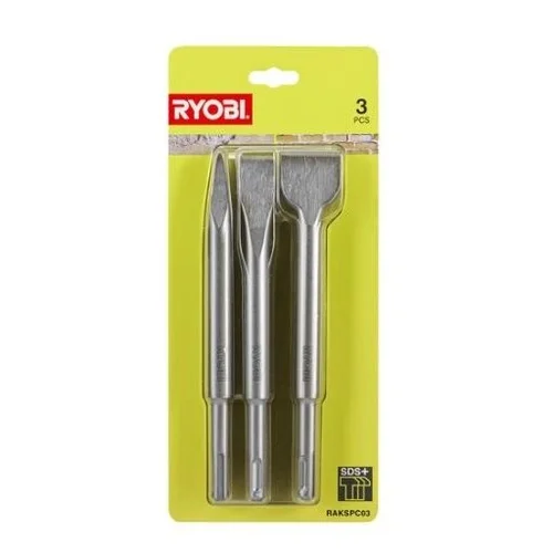Ryobi RAKSPC03 SDS+ kirtukai (3 vnt.) image 2