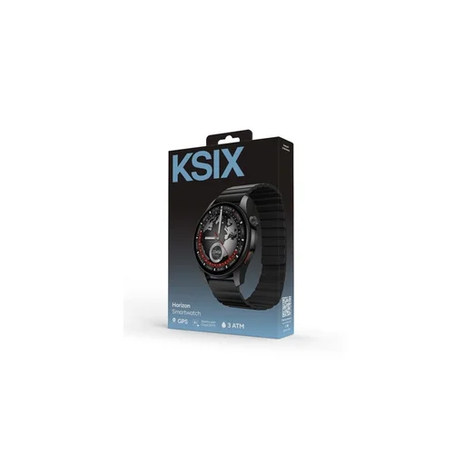 KSIX SMARTWATCH HORIZON, Juoda image 2