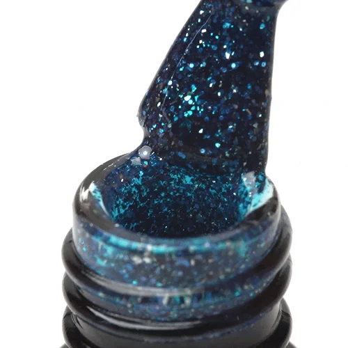 OCHO NAILS Glitter G15 hibridinis nagų lakas 5 g image 3
