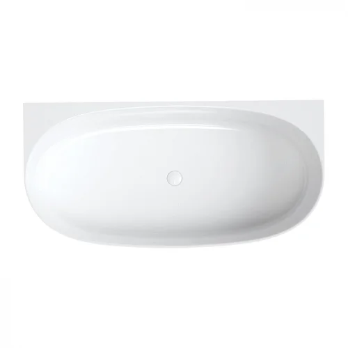 BLU Nova Slim akmens masės vonia 1580x800 mm image 3