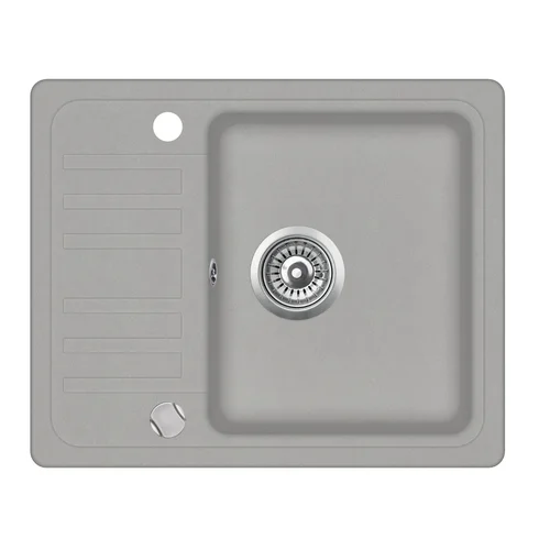 Plautuvė AQUASANITA NOTUS SQ102-AW 220 Argent - Warm concrete, su ekscentriniu ventiliu image 1