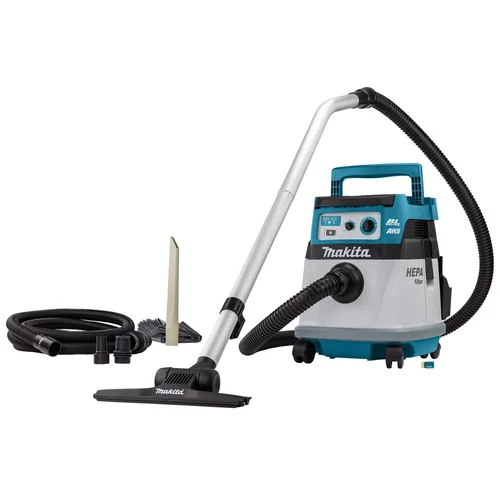 Makita DVC157LZX3 akumuliatorinis siurblys, 2x18V, LXT, 15 L, HEPA image 1