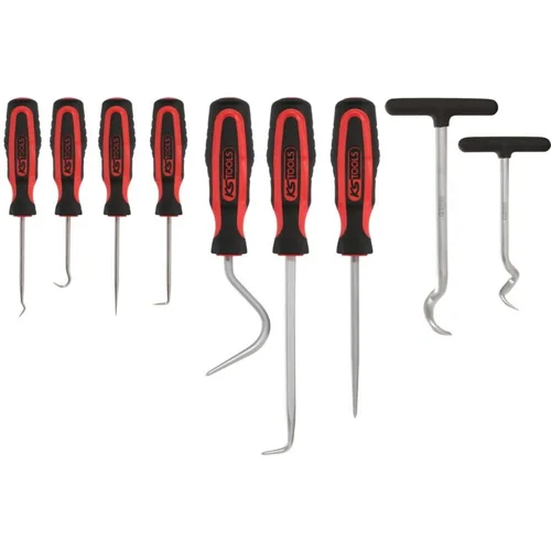 KS Tools Kablių ir smaigų komplektas 9vnt image 1