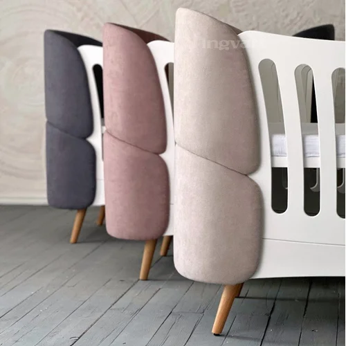 Ingvart Fly 6-in-1 kūdikio lovytė 80x136 cm Boucle Triušis image 2