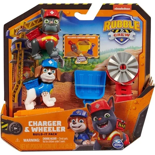 Spin Master Žaislinė figūrėlė Paw Patrol Rubble & Crew 6066727 image 1