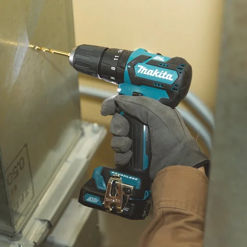 Makita HP332DZ 12V max be akumuliatorių ir pakrovėjo image 2
