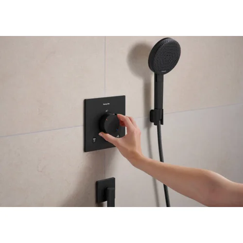 Dušo laikiklis Hansgrohe Porter Fine, 28885670, juodas matinis image 3